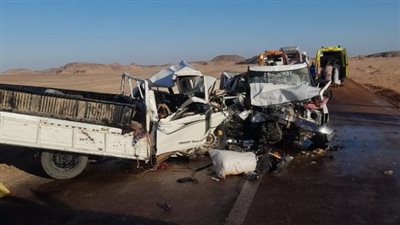 بالاسماء.. إصابة 21 شخص في حادث مرورى بأسوان