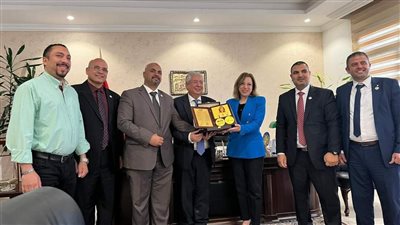  الجالية المصرية بالكويت تنظم حفل لأعضاء البعثة الدبلوماسية بالسفارة.. صور