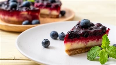 اصنعي تشيز كيك بمربى التوت للرجيم
