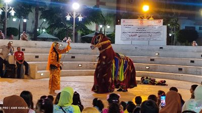 عروض فنية لفرقة طلائع الأنفوشي للفنون الشعبية بمكتبة مصر بدمنهور