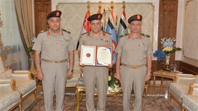 حصول وحدة تدريب مشترك الهيئة الهندسية للقوات المسلحة على شهادات الإعتماد الدولية 