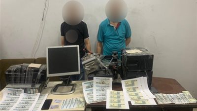 الإيقاع بتشكيل عصابى بالدقهلية لتزوير المحررات الرسمية والعملات الوطنية 