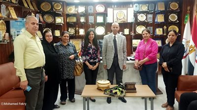 وكيل صحة الشرقية يُهنيء الأخوة الأقباط بعيد الرسل