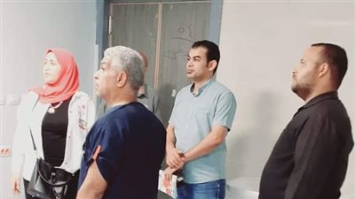 فريق الإشراف بقنا يتفقد مستشفي الصدر والحميات 