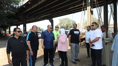 محافظ القاهرة يتفقد أعمال التطوير الجارية بحى مصر القديمة 