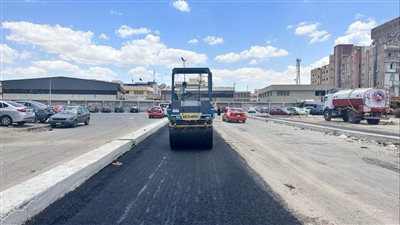 بدء رصف وتطوير الموقف العمومي بالإسماعيلية