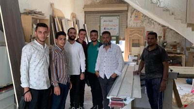 بدء التدريب الصيفي ببرنامجى تكنولوجيا الصناعات الخشبية والتصنيع الغذائى بالأقصر 