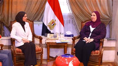 القباج تلتقي سفيرة البحرين بالقاهرة لبحث التعاون الثنائي لتمكين الأسر المنتجة اقتصاديًا 