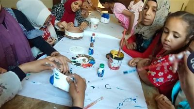 التدريب على الابتكار فى الحرف التراثية بمركز شباب نجع صفر بفرشوط