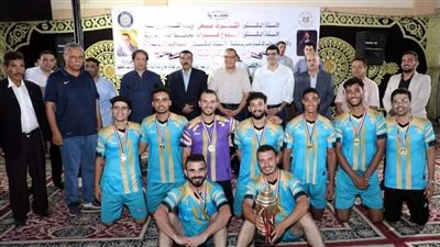 محافظ الشرقية يشهد احتفالية تسليم الجوائز للفائزين في منافسات الدوري الرياضي