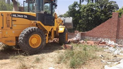 إزالة 48 حالة تعد على أملاك الدولة فى فايد بالإسماعيلية 