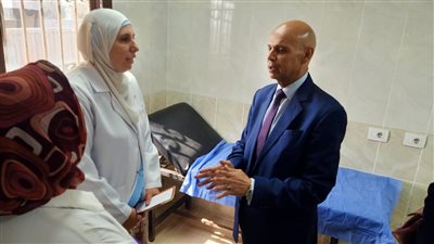 مسعود يوجه بالتشغيل التجريبي لوحدة الحساسية والمناعة بصدر الزقازيق