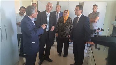 زيارة لجنة القطاع الصيدلي لجامعة بني سويف الأهلية