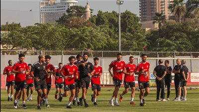 الاهلى يواصل تدريباته استعدادًا للقاء حرس الحدود