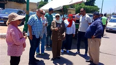 نائب محافظ القاهرة تتفقد تطوير ورفع كفاءة ميدان السيدة نفيسة 