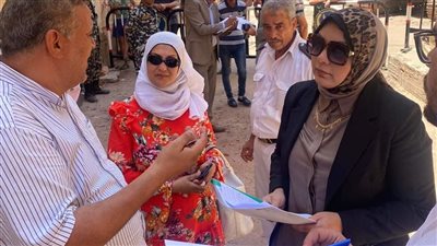 النيابة الإدارية تُعاين موقع عقار رشيد المنهار وتُشكل لجنة هندسية