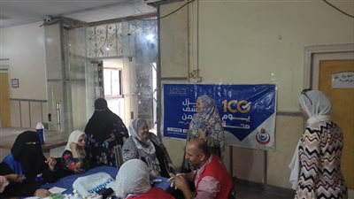حملة 100 يوم صحة بمديرية عمل الإسماعيلية