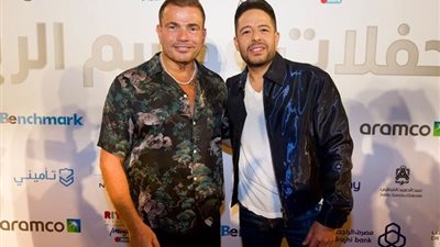 عمرو دياب وحماقي .. حكاية حدث استثنائي يجمعهما الليلة