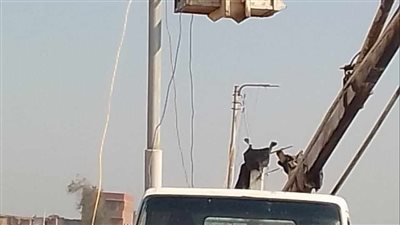 للحد من الحوادث.. إنارة طرق وشوارع المنيا 