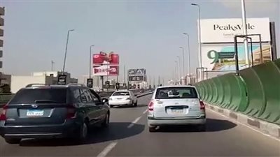 تزامنًا مع احتفالات ثورة 23 يوليو.. انسياب مروري أعلى كوبري أكتوبر