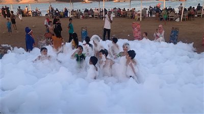 صور.. شواطئ طور سيناء كاملة العدد