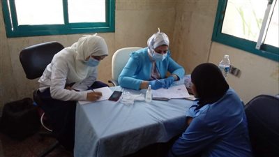 حياة كريمة.. قوافل طبية تصل أم الحويطات فى محطتها السادسة والأخيرة