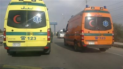 إصابة ٣ أشخاص إثر انقلاب سيارة بالبحيرة