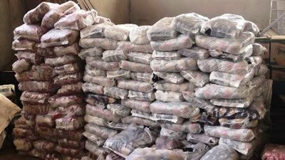 ضبط 24 طن أرز وسكر قبل بيعها في السوق السوداء بالشرقية