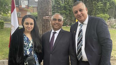 احتفال السفارة المصرية بالسويد بالعيد الوطني (صور)