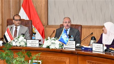 إجتماع مجلس إدارة ملف جامعة الإسماعيلية الجديدة الأهلية