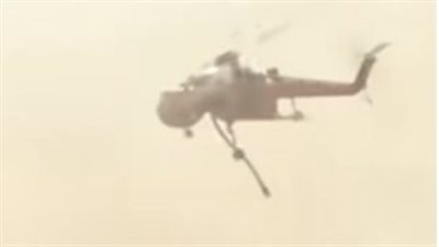 حرائق الغابات تعرقل الطائرات في عملية الإطفاء