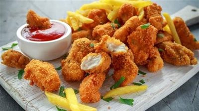 ناجتس الدجاج المشوي للرجيم بخطوات بسيطة 