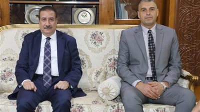 محافظ المنوفية يقدم التهنئة لمدير الأمن الجديد (صور)
