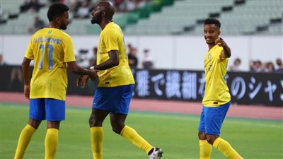 النصر يتعادل مع إنتر ميلان في الشوط الأول