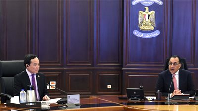 مدبولي يلتقي نائب رئيس وزراء فيتنام والوفد المرافق له