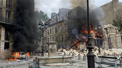 النيران تشتعل في مُستودع ذخائر القوات الجوية باليونان