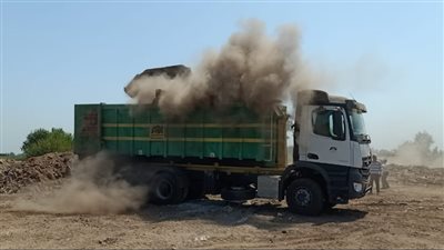 رفع 9400 طن مخلفات صلبة بنطاق مركز ميت غمر