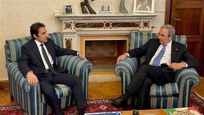 السفير بسام راضي يبحث مع نائب رئيس مجلس الشيوخ الإيطالي العلاقات الثنائية