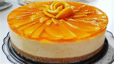 أسهل طريقة لعمل تشيز كيك مانجو في المنزل