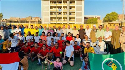ختام دورة كأس الشهداء بمركز شباب ديرمواس بالمنيا 