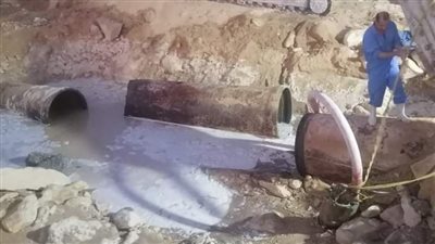 إعادة فتح ضخ المياه لمدينتى الغردقة ورأس غارب