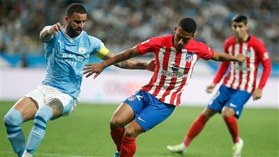 مانشستر سيتي يخسر من أتلتيكو مدريد وديًا 