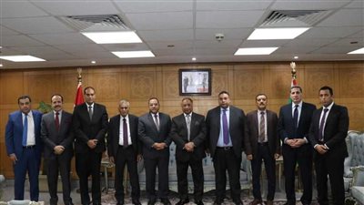 رئيس هيئة قضايا الدولة يستقبل رئيس الجهاز المركزى للتنظيم والادارة