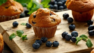 اصنعي مافن البلوبيري خالياً من الجلوتين في المناسبات 