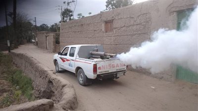  تكثيف حملات مكافحة الذباب والبعوض بمراكز الشرقية