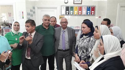 جولة مرورية لمجلس إدارة هيئة الإعتماد والرقابة الصحية  بالبحيرة 