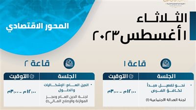 الحوار الوطني يناقش ملفي الدين العام وتفعيل مبدأ تكافؤ الفرص اليوم