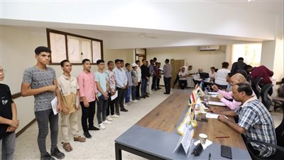 بالصور| بدء اختبار القدرات للمدرسة الفنية لمياه الشرب بأسيوط