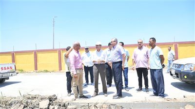 محافظ الغربية يتفقد أعمال الرصف والتطوير بطنطا 