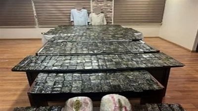 ضبط عنصرين إجراميين شديدي الخطورة بحوزتهما مخدرات بـ 7 ملايين جنيه